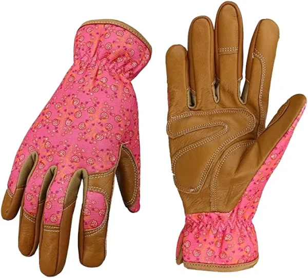 Heavy-Duty Garden Gloves for Protection are designed for gardeners who need extra protection while tackling tough tasks. Whether you're working with thorns, sharp tools, or heavy-duty garden materials, these gloves offer superior durability and protection for your hands. Key Features: Heavy-Duty Material: Crafted from reinforced fabric to protect hands from cuts, abrasions, and heavy garden tools. Ergonomic Fit: Designed for a snug, yet flexible fit, providing comfort and ease of movement for all gardening tasks. Thorn and Scrape Protection: Perfect for handling thorny plants and rough materials, safeguarding your hands from injury. Durable Construction: Built to endure tough environments and harsh gardening conditions. Size Options: Available in a range of sizes to ensure the perfect fit for every gardener. Perfect For: Working with thorny bushes or shrubs Handling heavy-duty tools and equipment General garden maintenance in rough conditions Pruning, weeding, and planting in tough environments These gloves are a must-have for those who need reliable protection during tough gardening projects. With their heavy-duty design and reinforced materials, your hands will stay safe while you handle even the most challenging tasks in your garden.