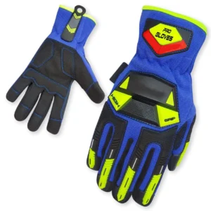 Impact Gloves Anti Vibration Oil-proof Blue Wonder Grip Safety Work Gloves