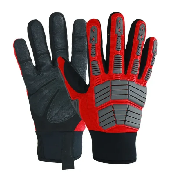 Industrial Work Mechanical Protection Impact Gloves