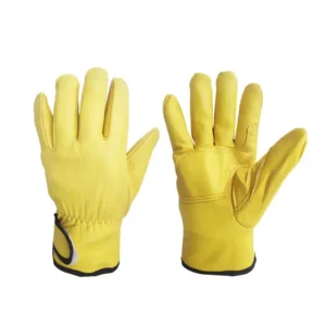 Premium Goatskin Leather Mechanic Gloves