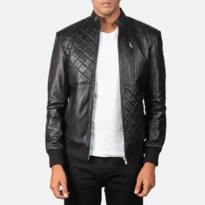 Men Leather Jacket Breathable Windproof Low Moq Men Leather Jacket